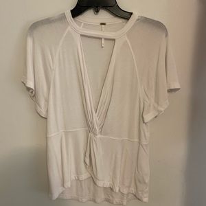 White Free people top